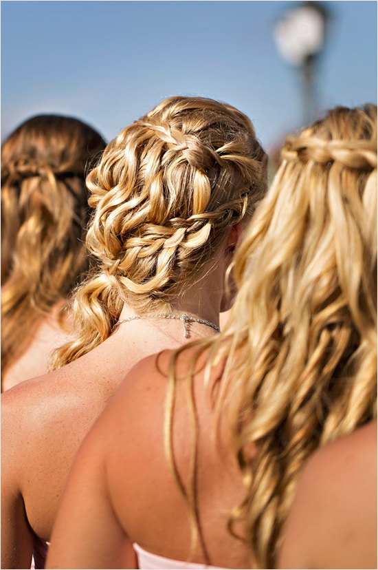 bridesmaid wedding hair ideas