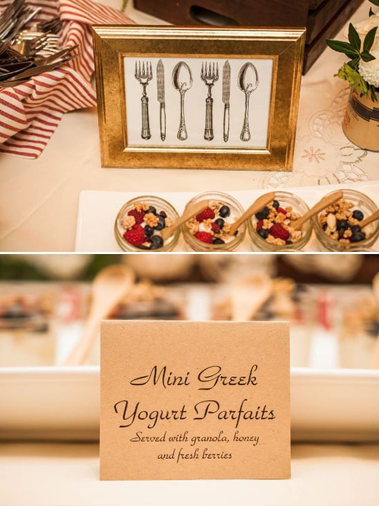 mini greek yogurt parfaits