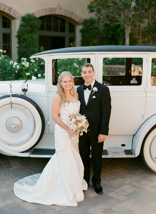 Newport Beach Glittery Pink Wedding