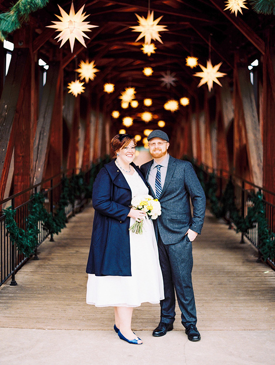 North Carolina Vintage December Wedding