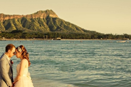 Adelaide + Toni Hawaii Destination Wedding ~ Moana Sufrider