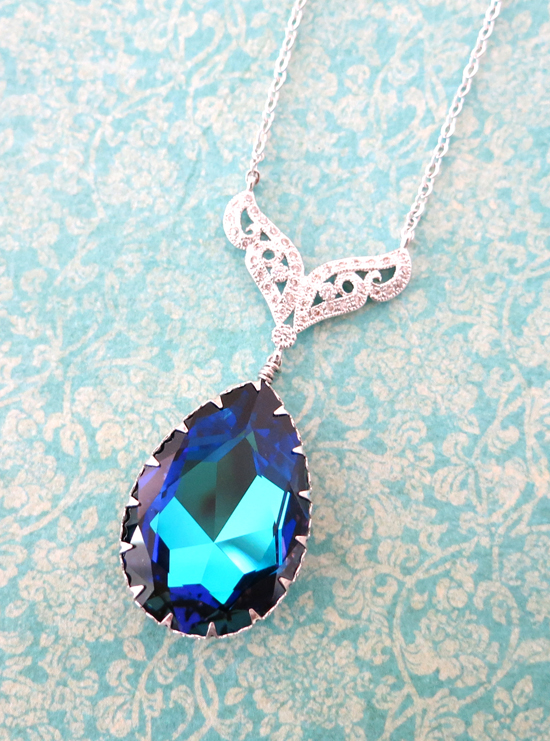 Bridal Necklace - Something blue