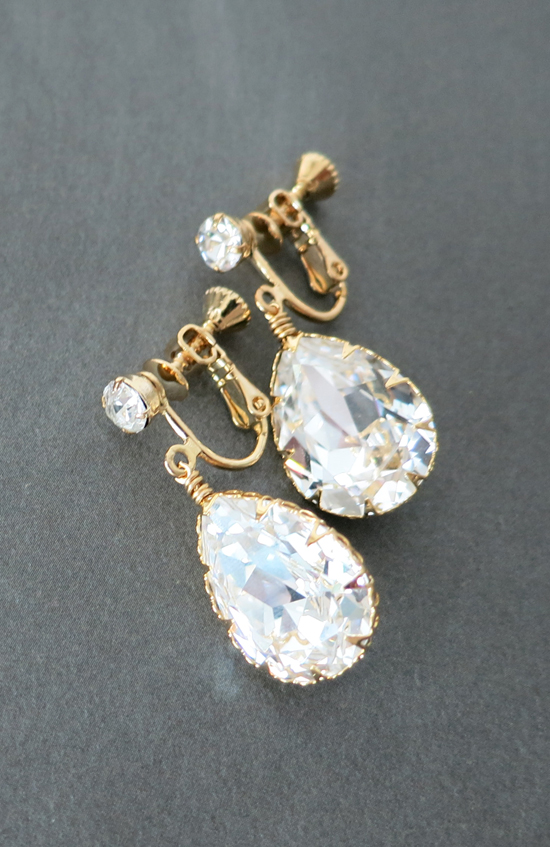 Clip - On Earrings for Brides / Bridesmaids