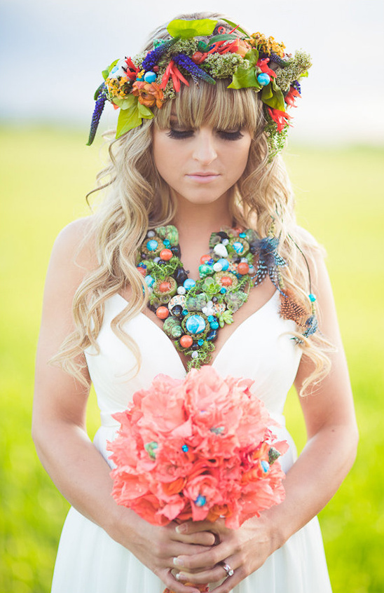 Colorful Bohemian Wedding Ideas