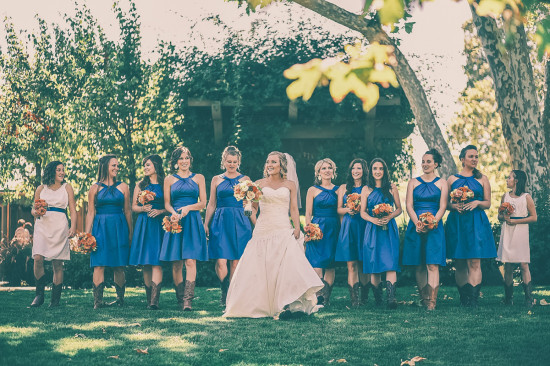 Cowboys & Bridesmaids - Studio 7 Photography