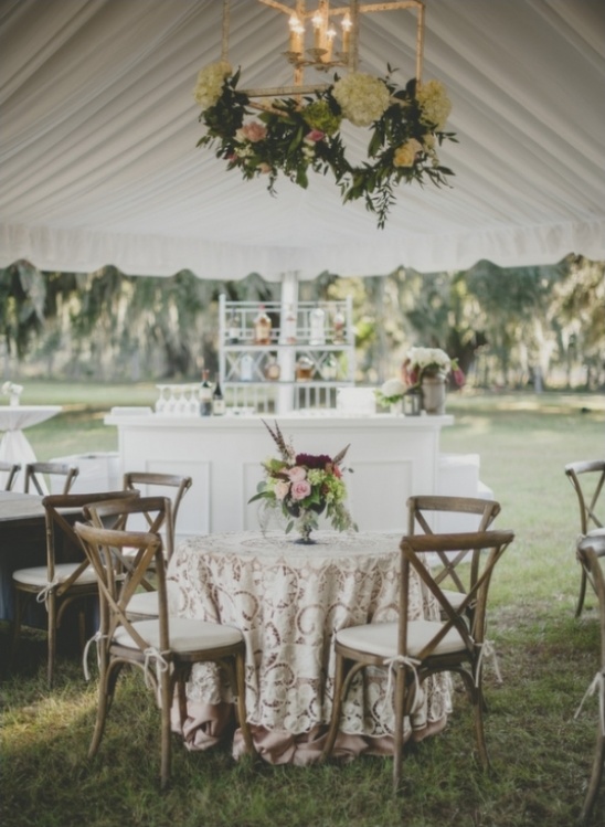 southern tent reception