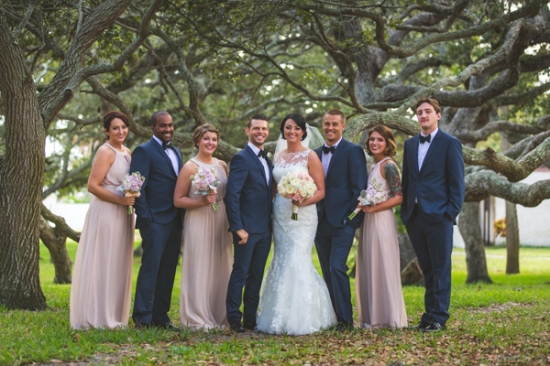florida-shabby-chic-black-tie-wedding