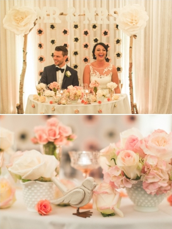 sweetheart wedding table ideas