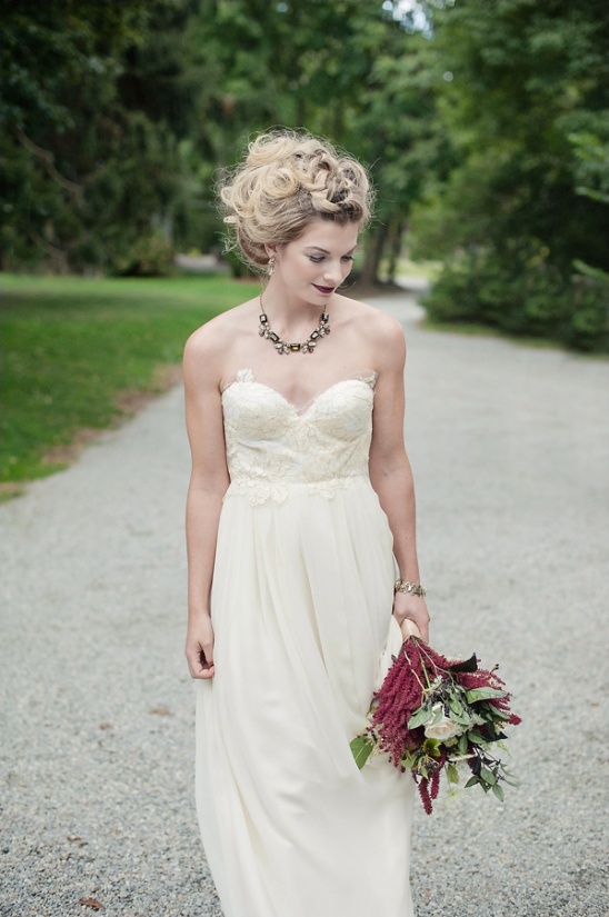 lace bodice wedding dress