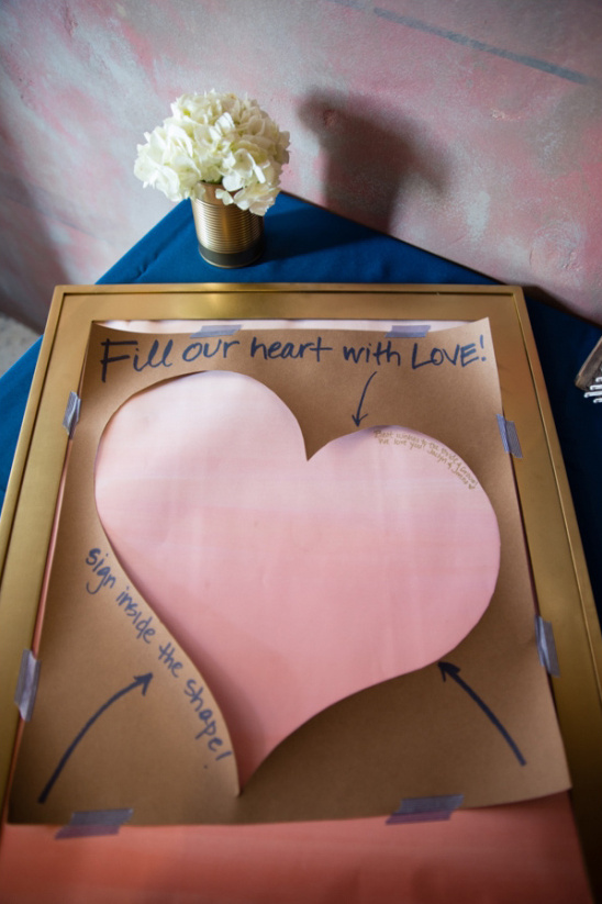 Fill our heart with love guestbook