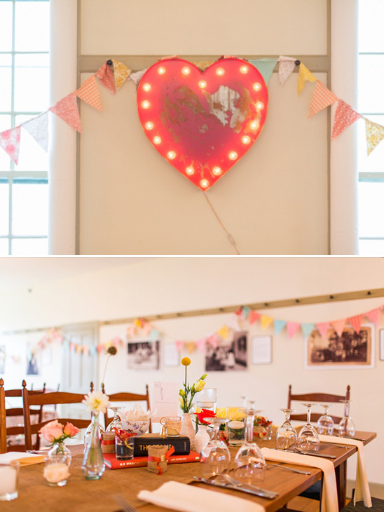 soft and sweet reception decor