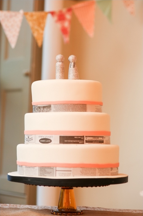 surprise wedding cake