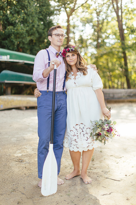 Romantic Wedding On The Docks