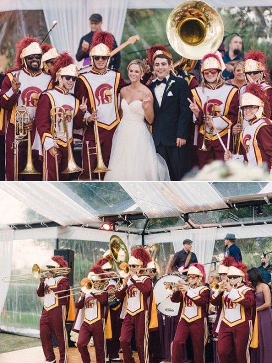 USC wedding band