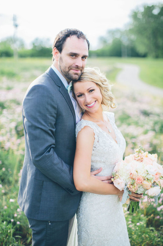 rustic bride and groom looks