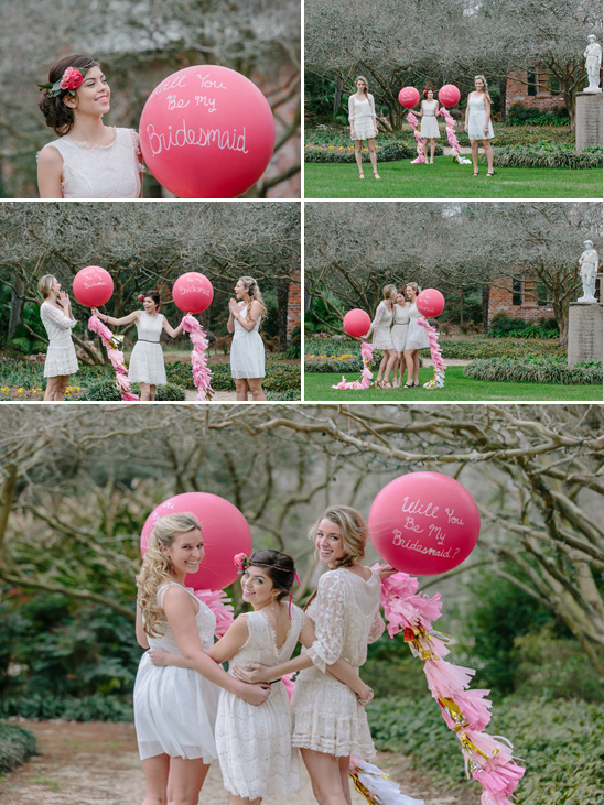 giant will you be my bridesmaid balloons