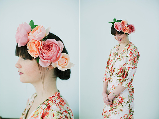 pretty floral crown how to