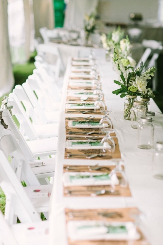 green wedding decor ideas