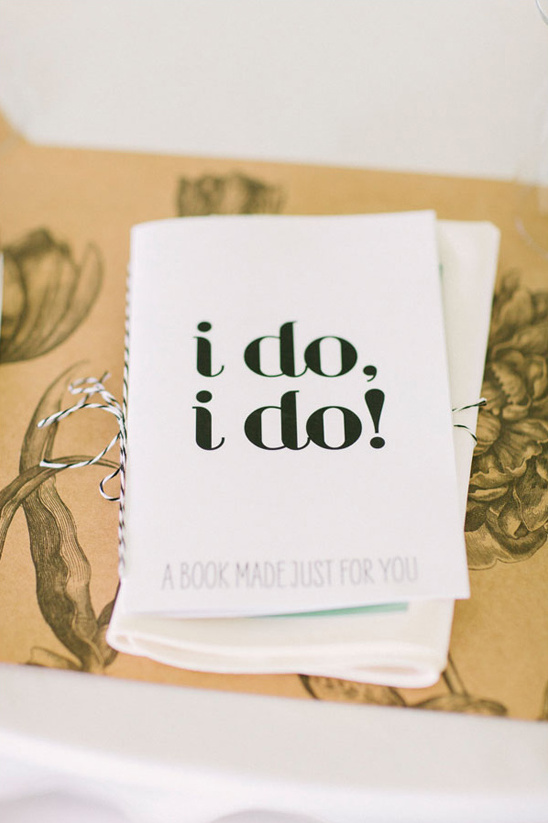 wedding favor book