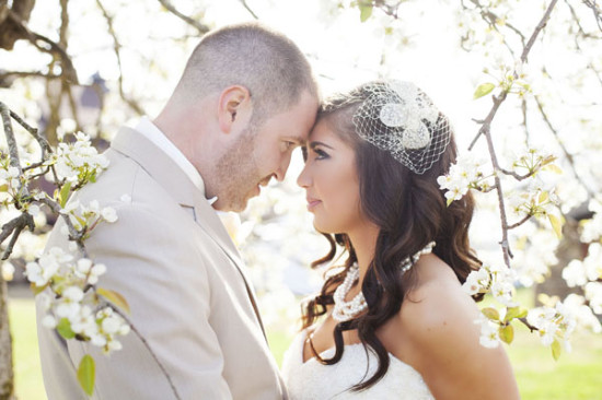 Blush and brown sugar Tennessee wedding