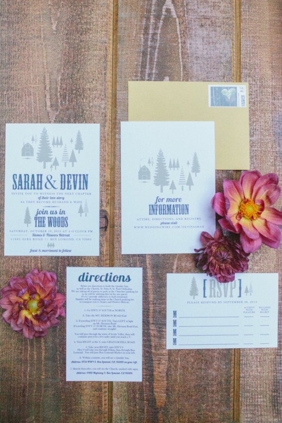bold-and-bright-diy-wedding-in-the-woods