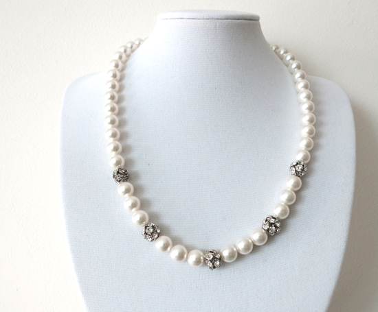 Bridal Pearl Jewelry - Necklaces & Bracelets