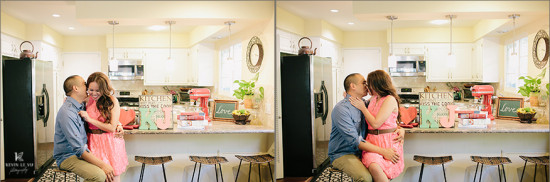 Cooking Engagement Photography