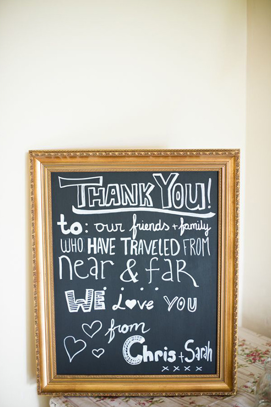 thank you to our friends sign