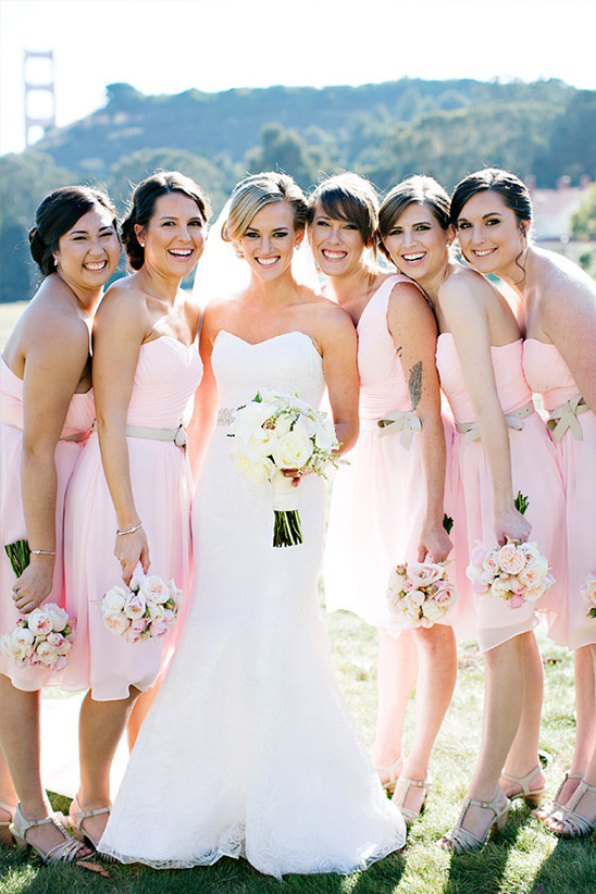 Elegant and Classic Pink Wedding In San Francisco