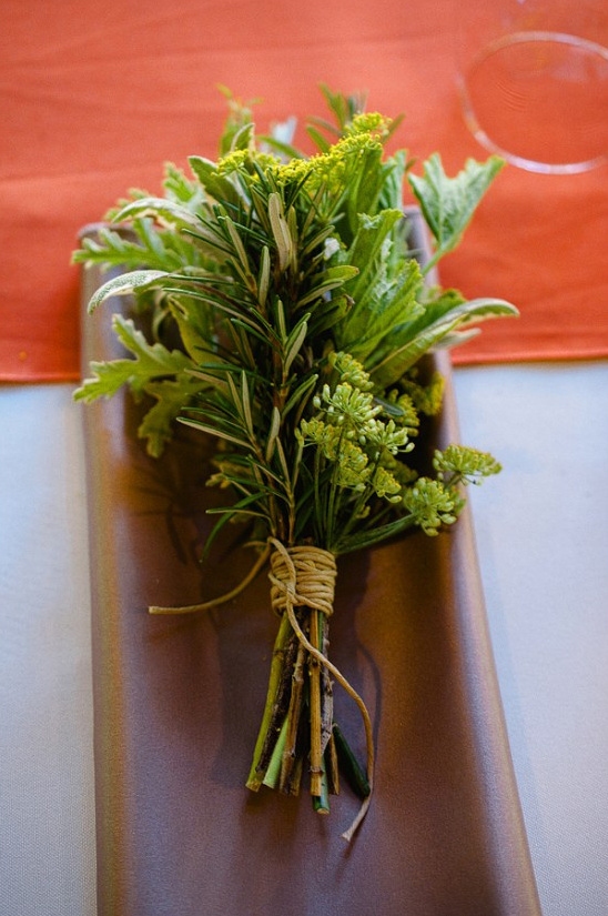 herb bouquets