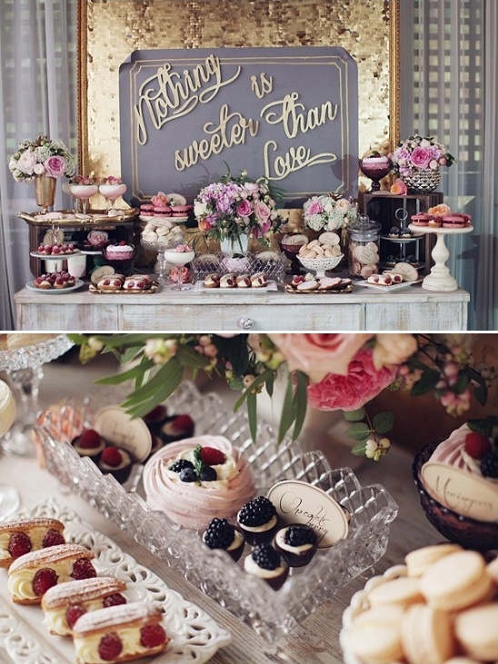 nothing is sweeter then love dessert table