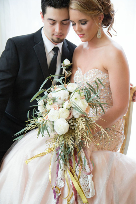 Glamorous Vow Renewal Ceremony