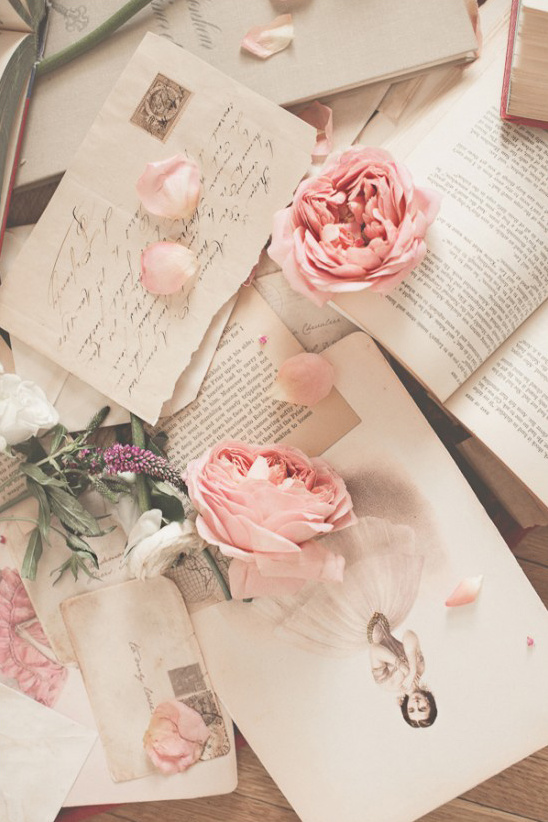 love letters and romance books