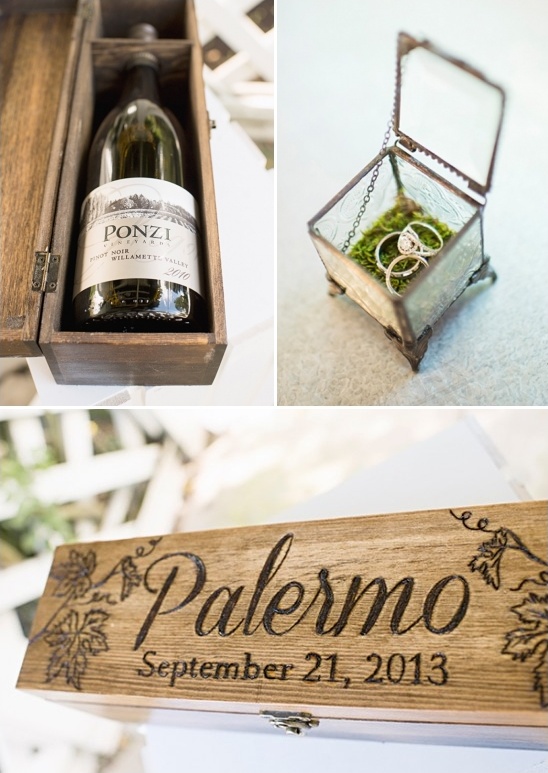 wedding wine box
