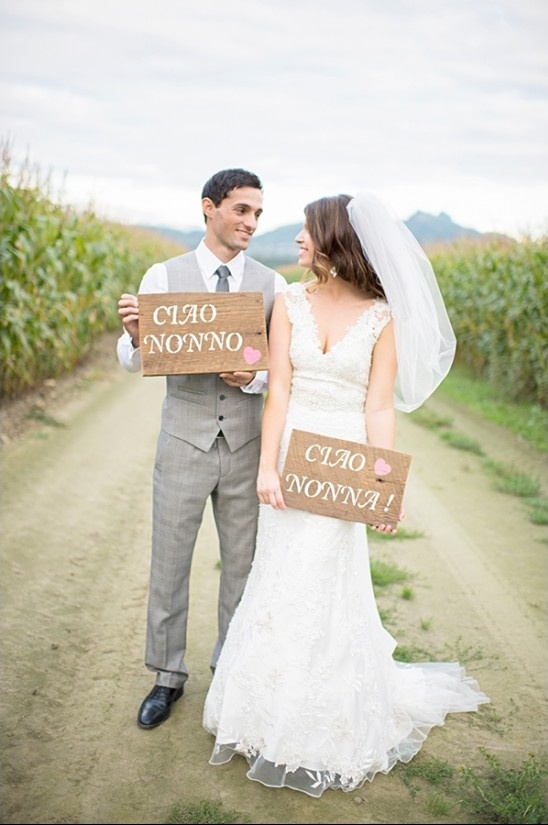 Italian Infused Rustic Chic Wedding