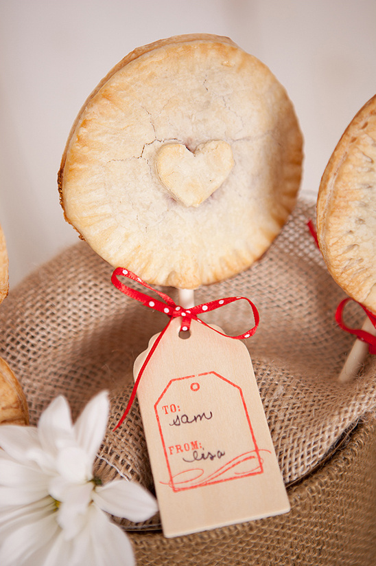 make your own pie pops as favors