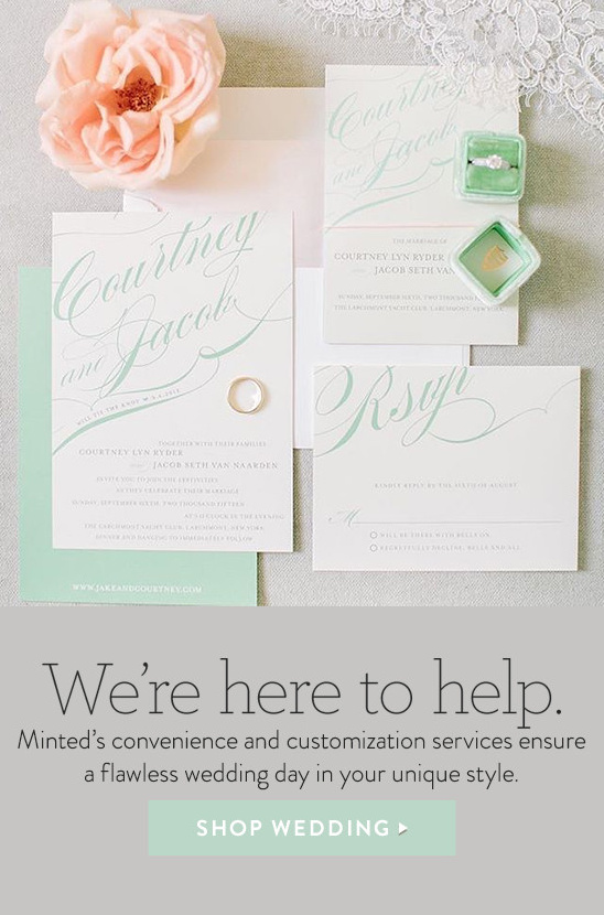 Minted Design Customization Services