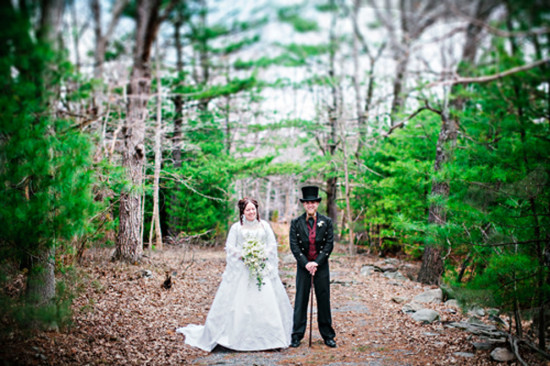 Mountain Springs Lake Resort Wedding | Tim Burton Inspired
