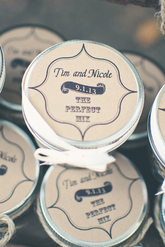 the perfect mix wedding favors