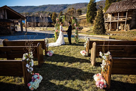 Organic Smoky Mountain Wedding Inspiration Shoot