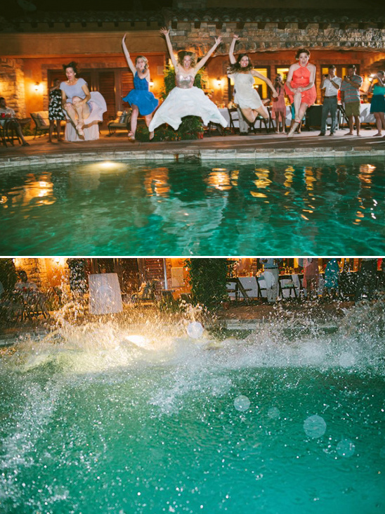 make a splash at your wedding