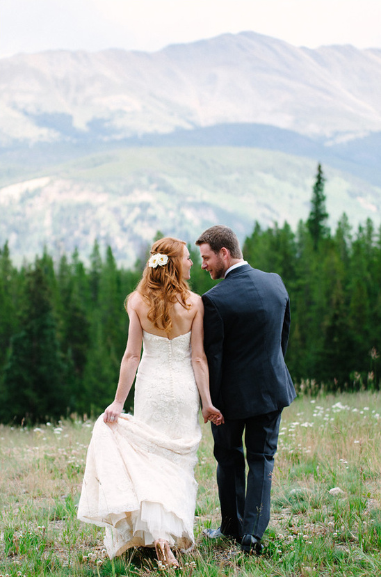 Rain And Shine Rustic Colorado Wedding