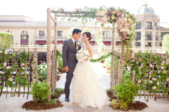 Rooftop Garden Wedding at Montage Beverly Hills