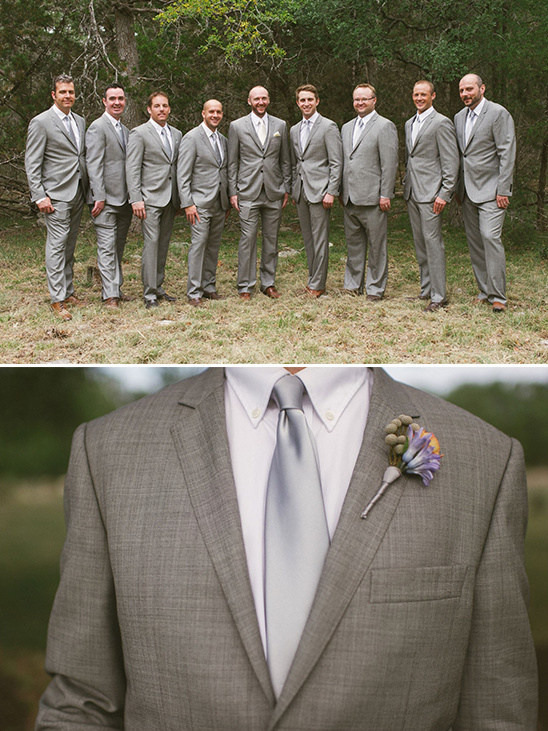 gray groomsmen suit ideas