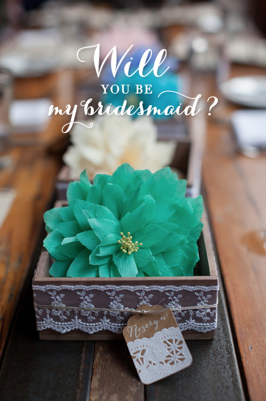Will You Be My Bridesmaid Ideas?