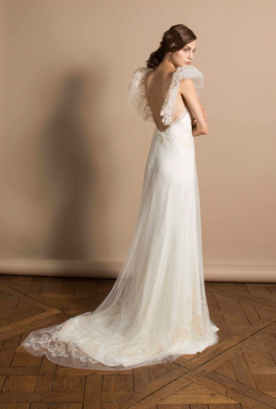 Romantic Wedding Gown By Delphine Manivet