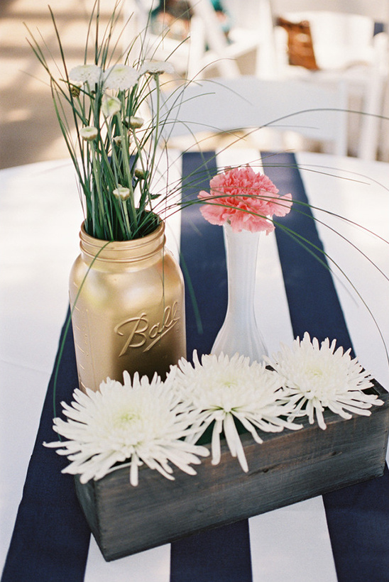 daisy and carnation centerpieces
