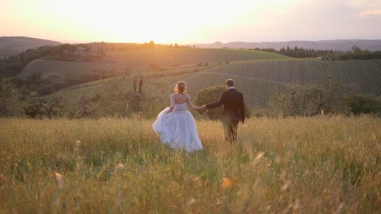 Country Wedding Video in Tuscany, Italy