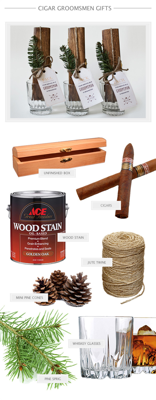 cigar groomsmen gift