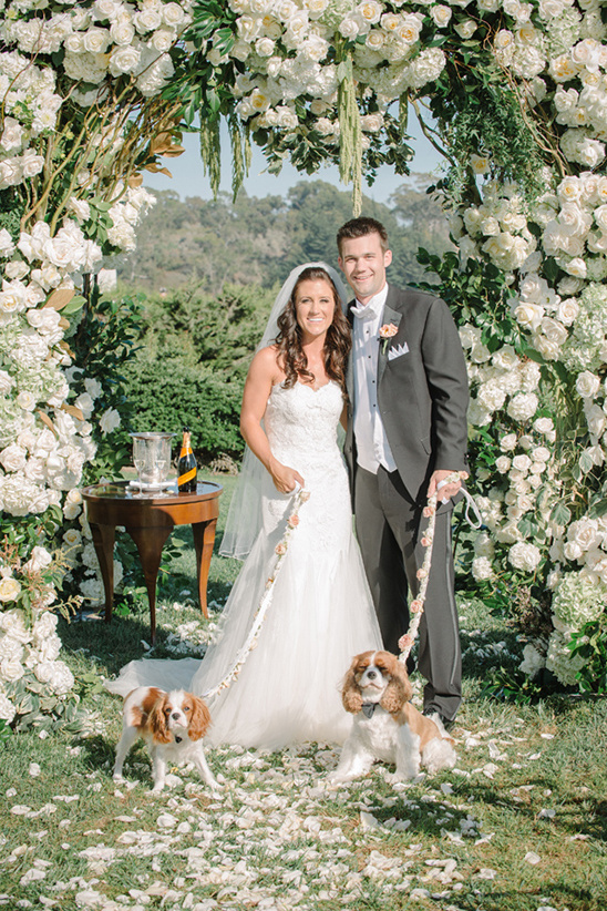 Elegant Santa Barbara Wedding + Wedding Lighting Ideas